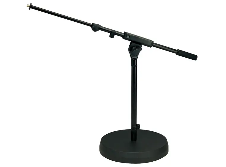 K&M 25960 Microphone stand large round base m/galge 